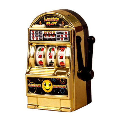 Vintage Mini Small Slot Machine Lucky Toy For Kid Children