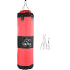 Empty Boxing Sand Bag Set with Gloves Wrist Guard