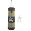 Empty Boxing Sand Bag Set with Gloves Wrist Guard