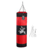 Empty Boxing Sand Bag Set with Gloves Wrist Guard