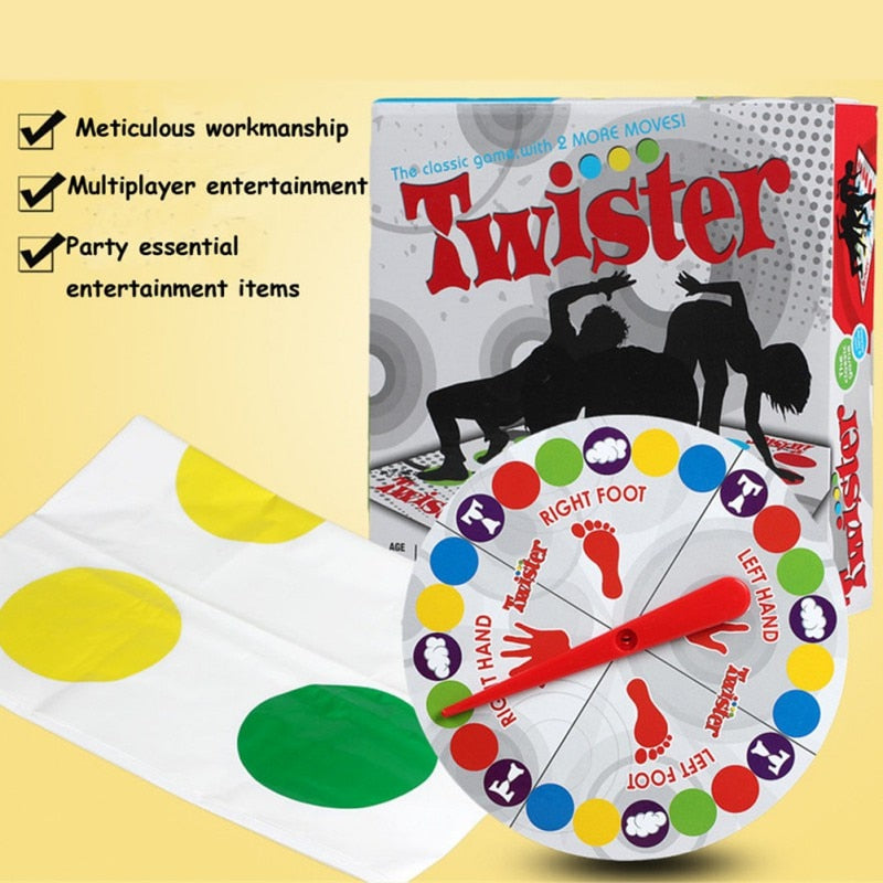 Funny Twister Game Board
