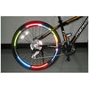 Bicycle reflector Fluorescent Wheel Rim Reflective Stickers