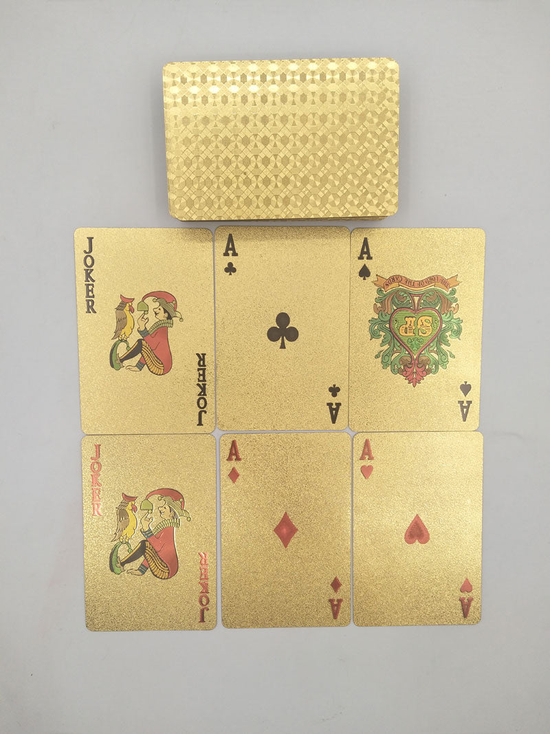 Waterproof PVC Plastic Playing Cards Set