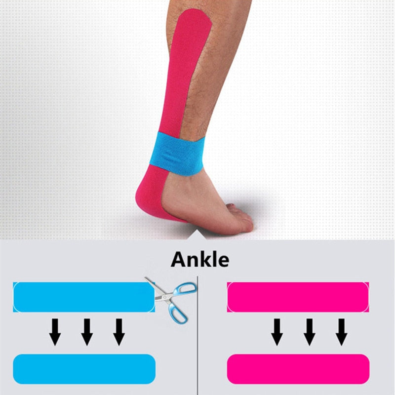 Elastic Cotton Roll Adhesive Tape Muscle Injury Support