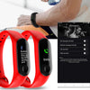 Pedometer Waterproof Tracker Heart Rate Counter Watch Bracelet