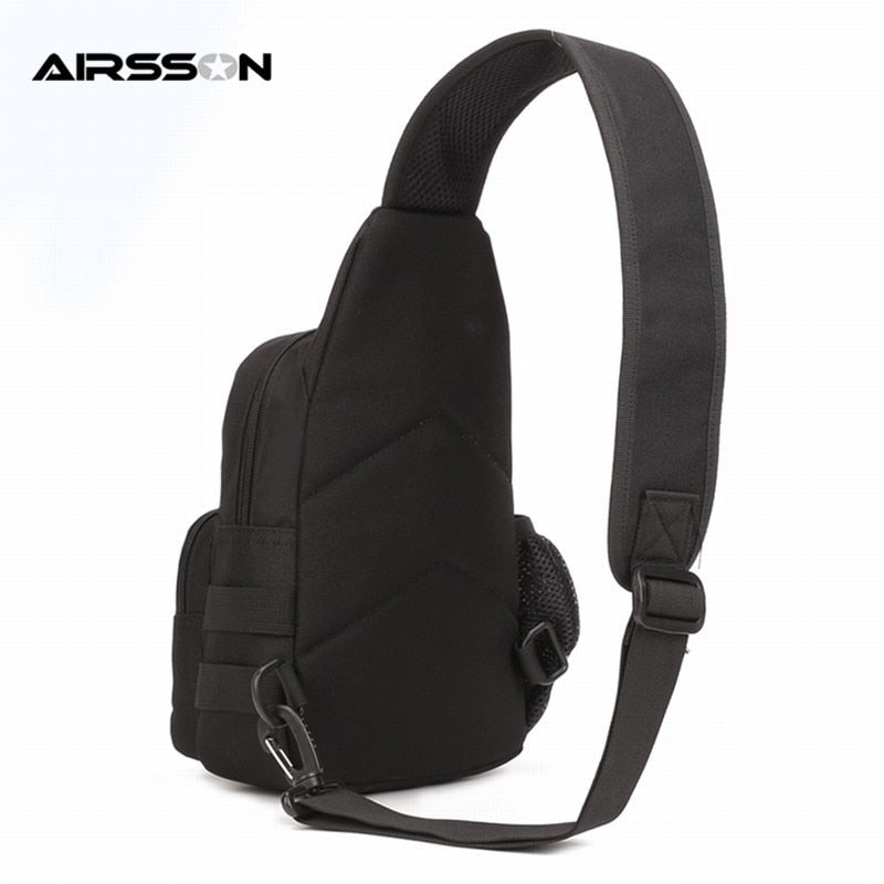 Hunting Shoulder Bag with Bottle Pouch Nylon