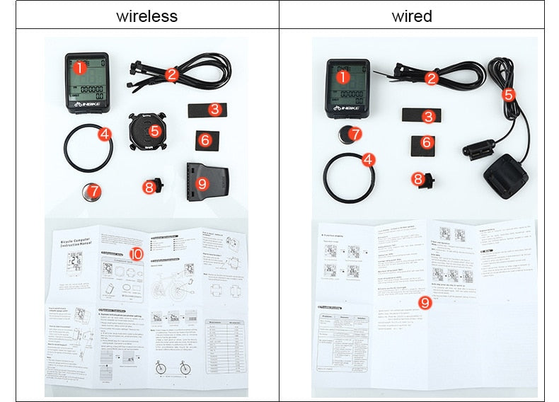 INBIKE Computer Wireless And Wired MTB Bike Cycling