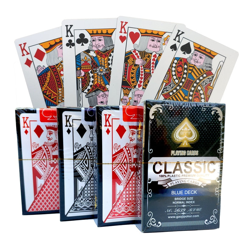 Plastic Waterproof Playing Cards Game