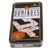 Wooden Domino Box Toy Game Set 28 Double 6