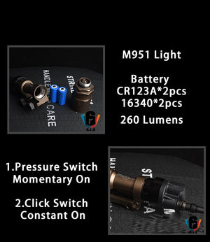 Element Softair Surefir Flashlight Super Bright