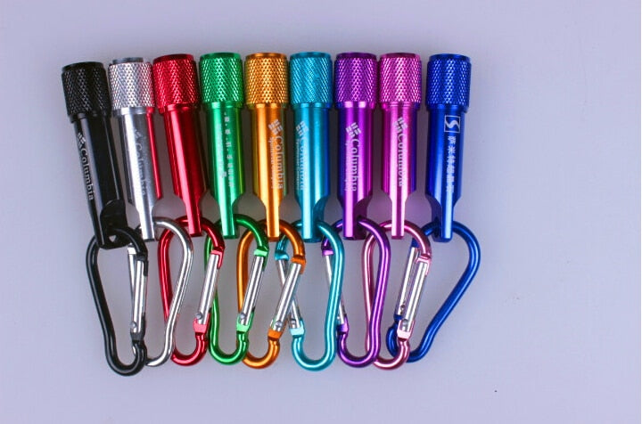 Carabiner flashlight mini flashlight bright flashlight LED flashlight