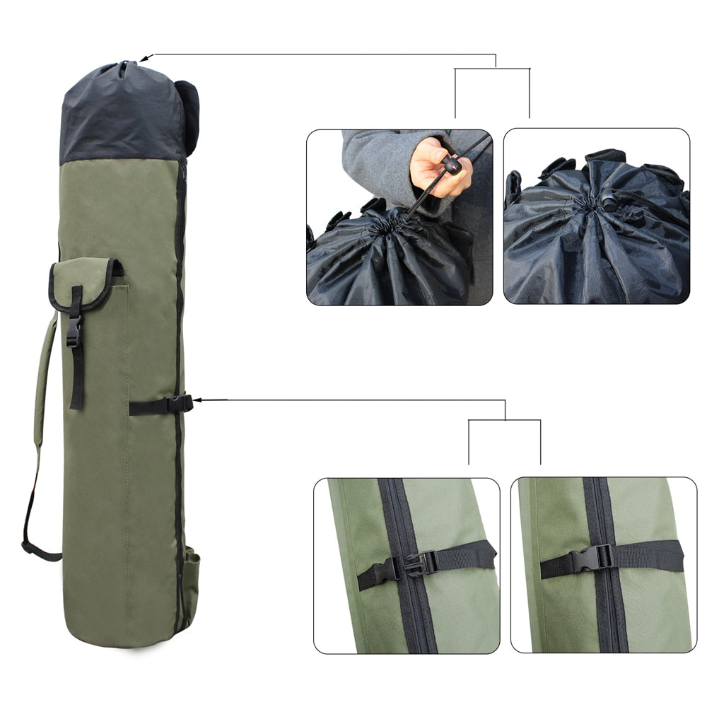 Fishing Portable Multi function Nylon Fishing Storage Bag