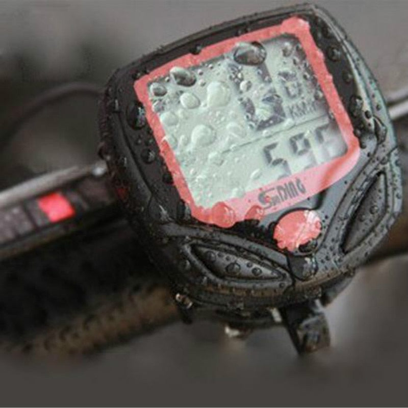 Bike LCD Digital Waterproof Odometer Speedometer Stopwatch Tool