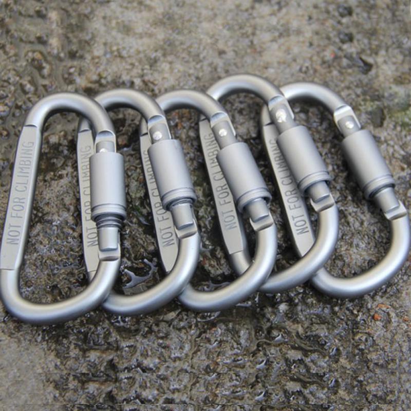 6pcs/lot Carabiner Travel Kit equipment