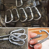 6pcs/lot Carabiner Travel Kit equipment