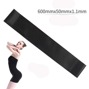 Yoga Resistance Rubber Band Equipment 0.35mm-1.1mm Pilates