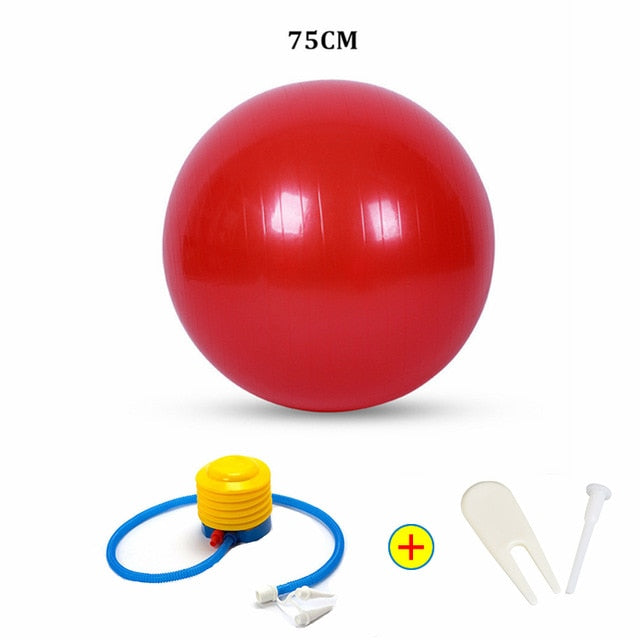 Workout Massage Ball with Pump 55cm 65cm 75cm