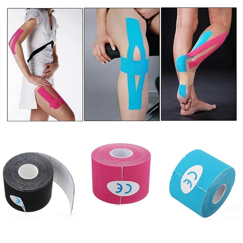 Kinesiology Athletic Tape Sport Knee Muscle Protector