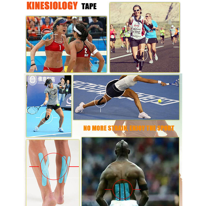 Kinesiology Athletic Tape Sport Knee Muscle Protector