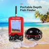 Depth Fish Finder with 100 M Wireless Sonar Sensor Echo Sounder