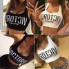 Ladies Padded Seamless Crop Bra