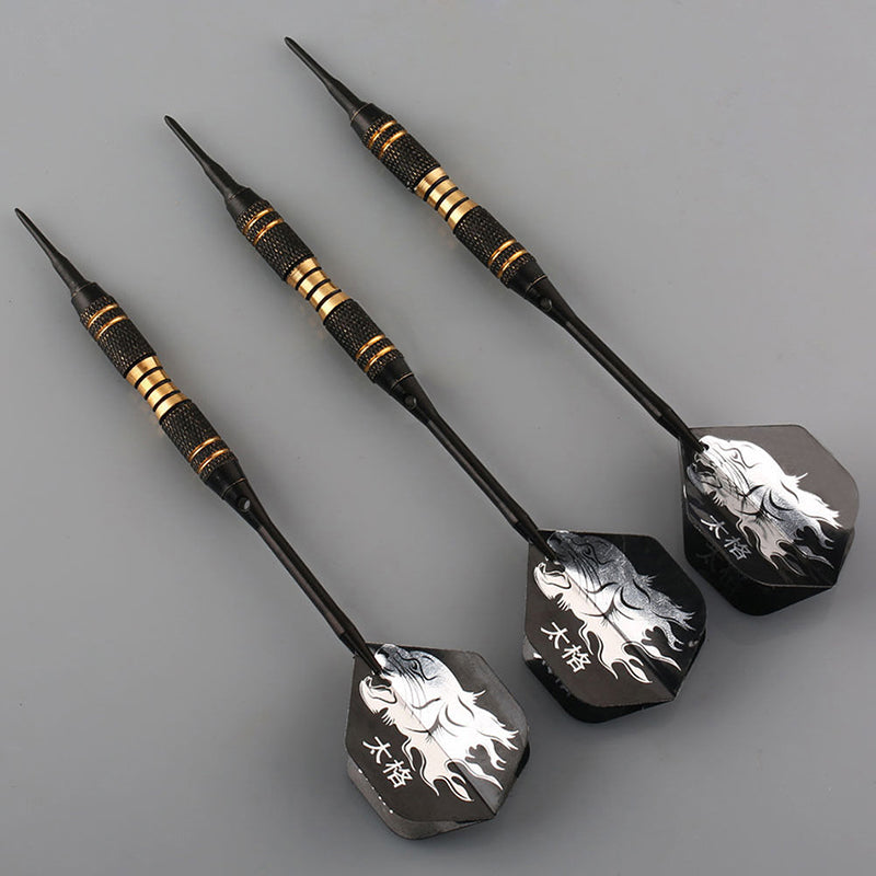 Black Professional Darts 18g Safty Soft