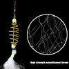 Fishing Net Trap Luminous Bead Copper Spring Shoal Netting Fishnet Tackle