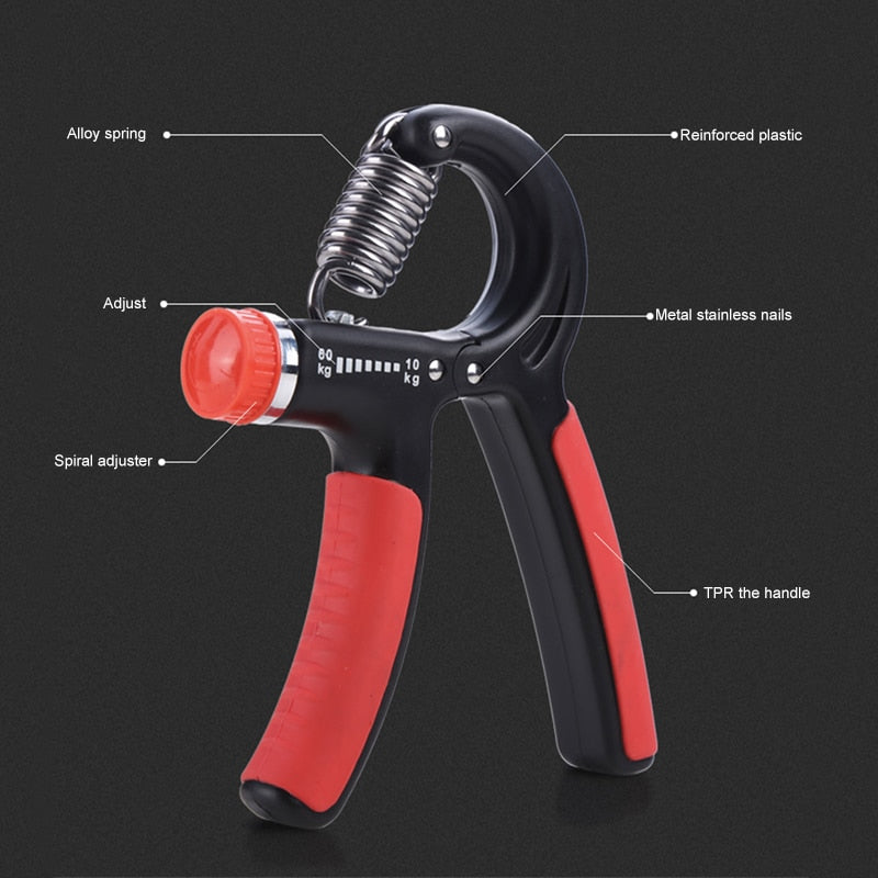 5-60Kg Adjustable Heavy Gripper Hand Exerciser