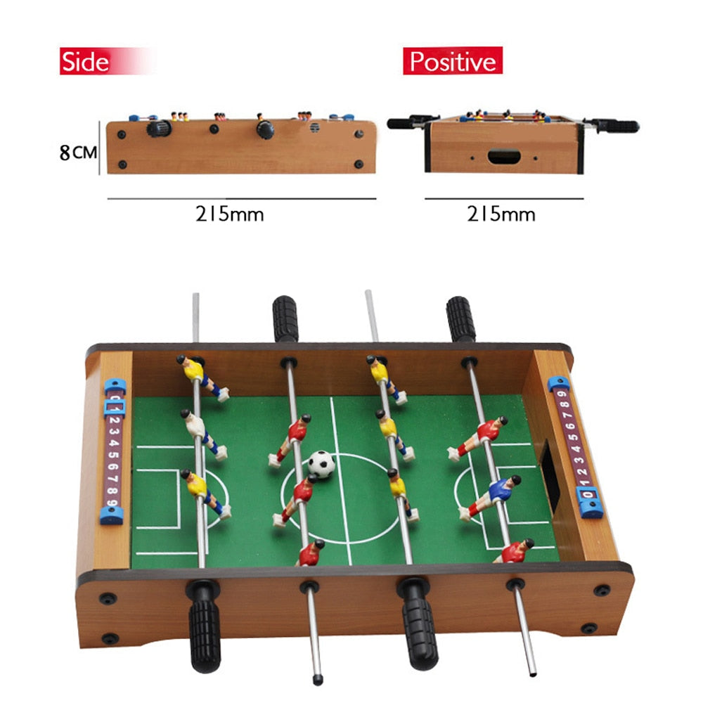 Mini Wooden Football Machine Table