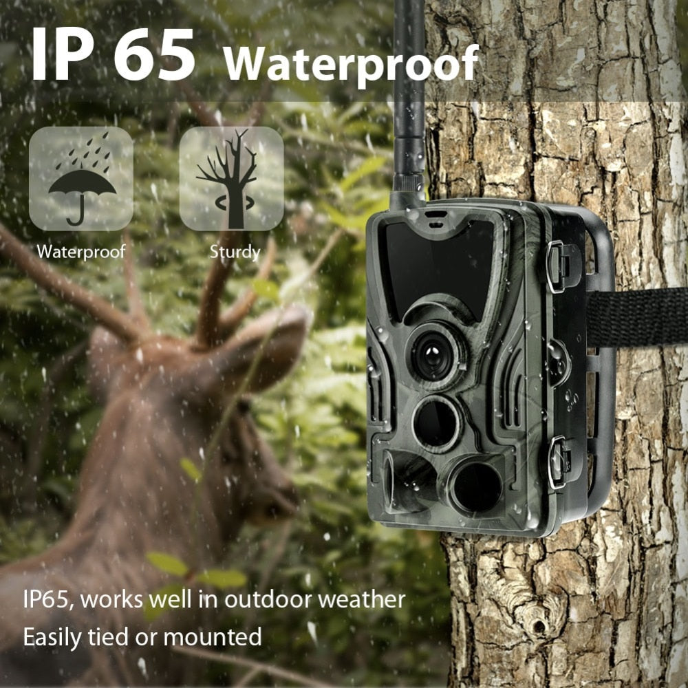 Hunting Camera 16MP Trail SMS/MMS/SMTP IP66 Photo Traps 0.3s Trigger